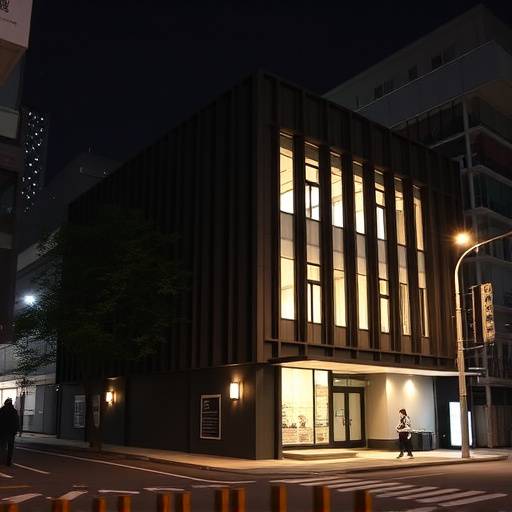 角川アニメ・声優アカデミー東京中目黒校の校舎の写真